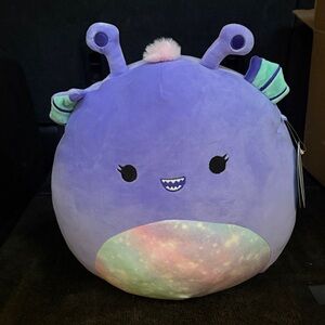 Squishmallows Purple and Green Alien Plush